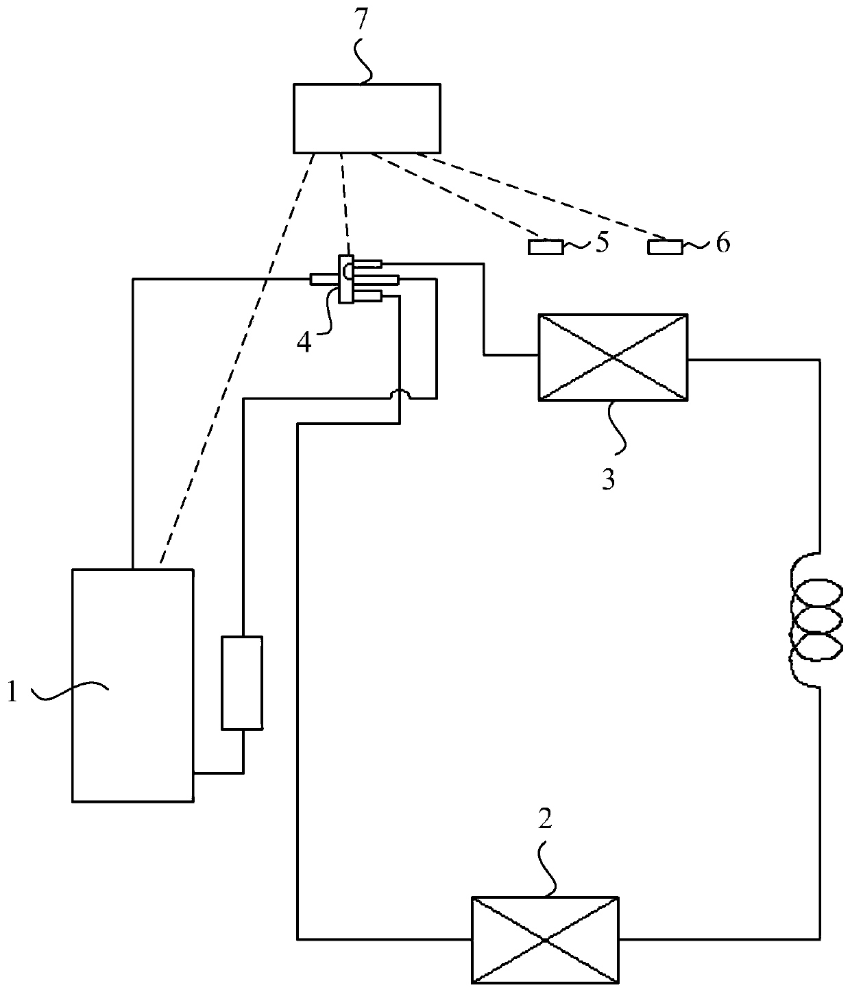 An air conditioner and its constant temperature dehumidification control method