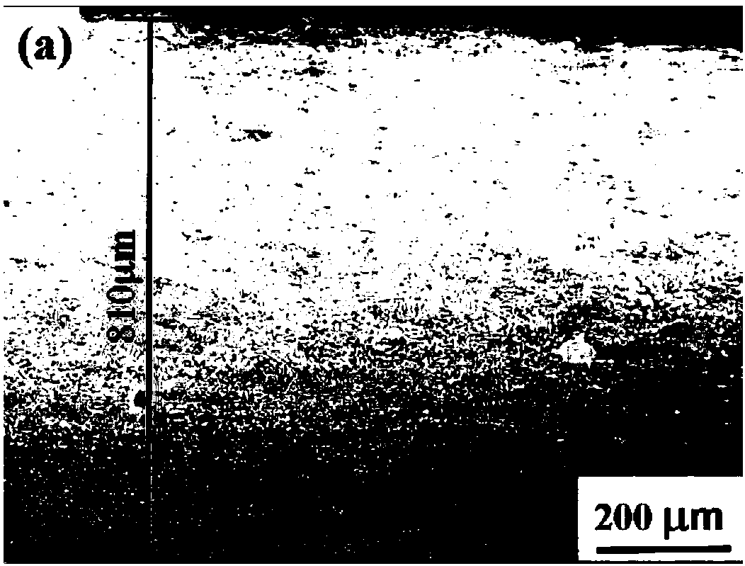 Amorphous alloy coating with advantages of wear resistance, corrosion resistance and slip resistance, and preparation method thereof