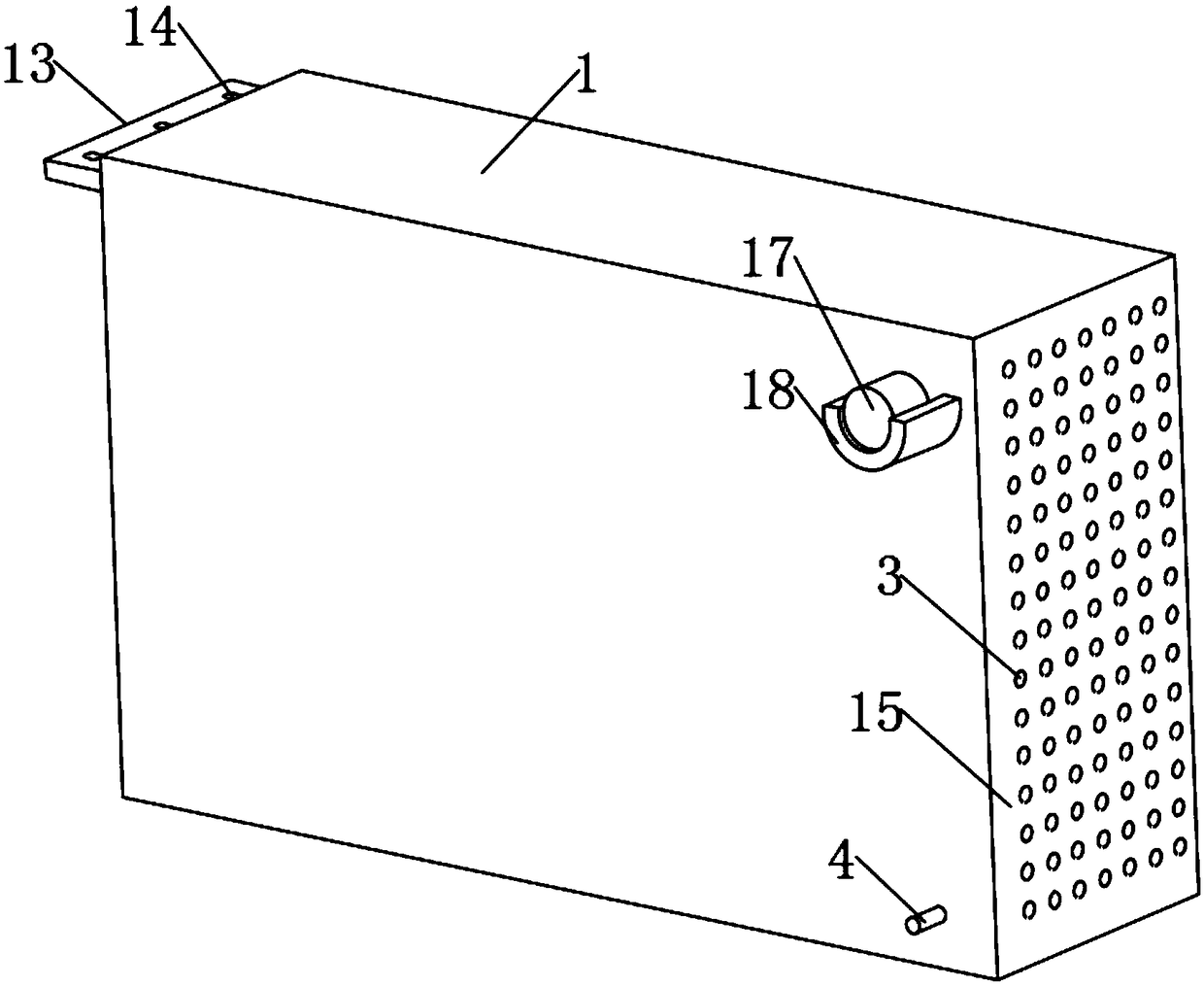 Thread spinner with cotton conveying air duct provided with baffle