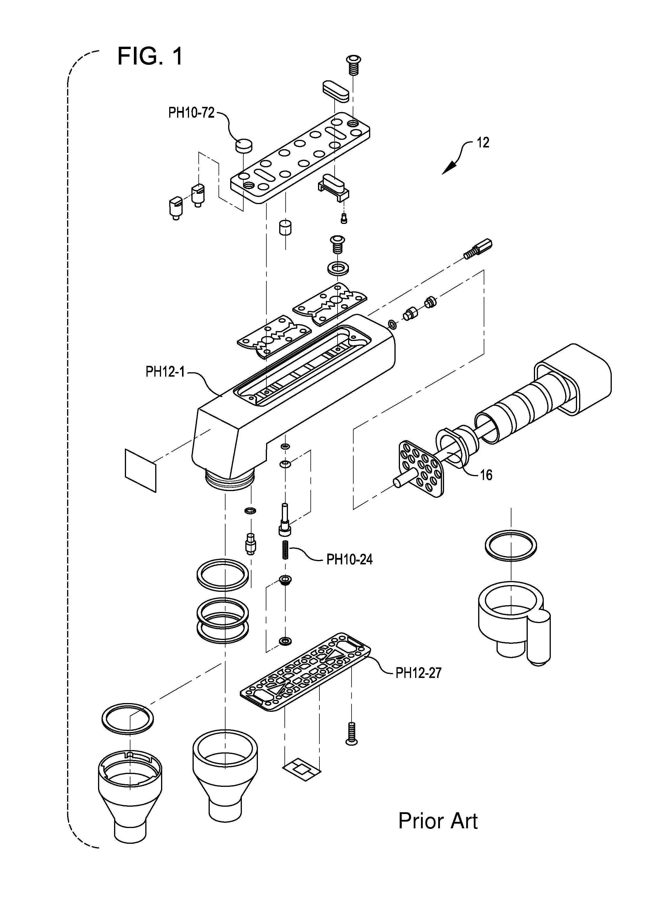 Locking access plug for a bar gun