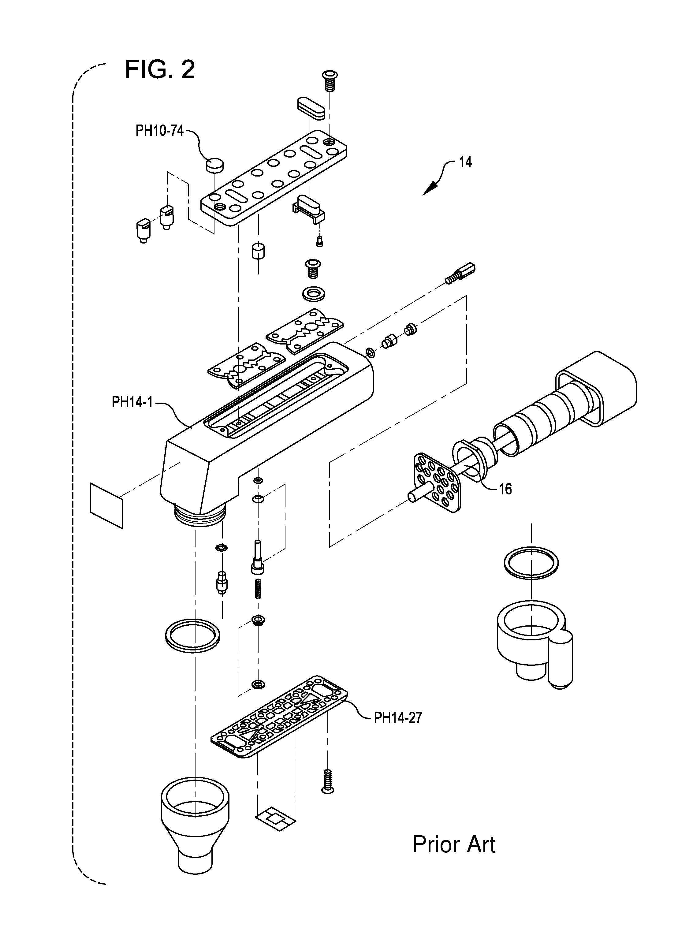 Locking access plug for a bar gun