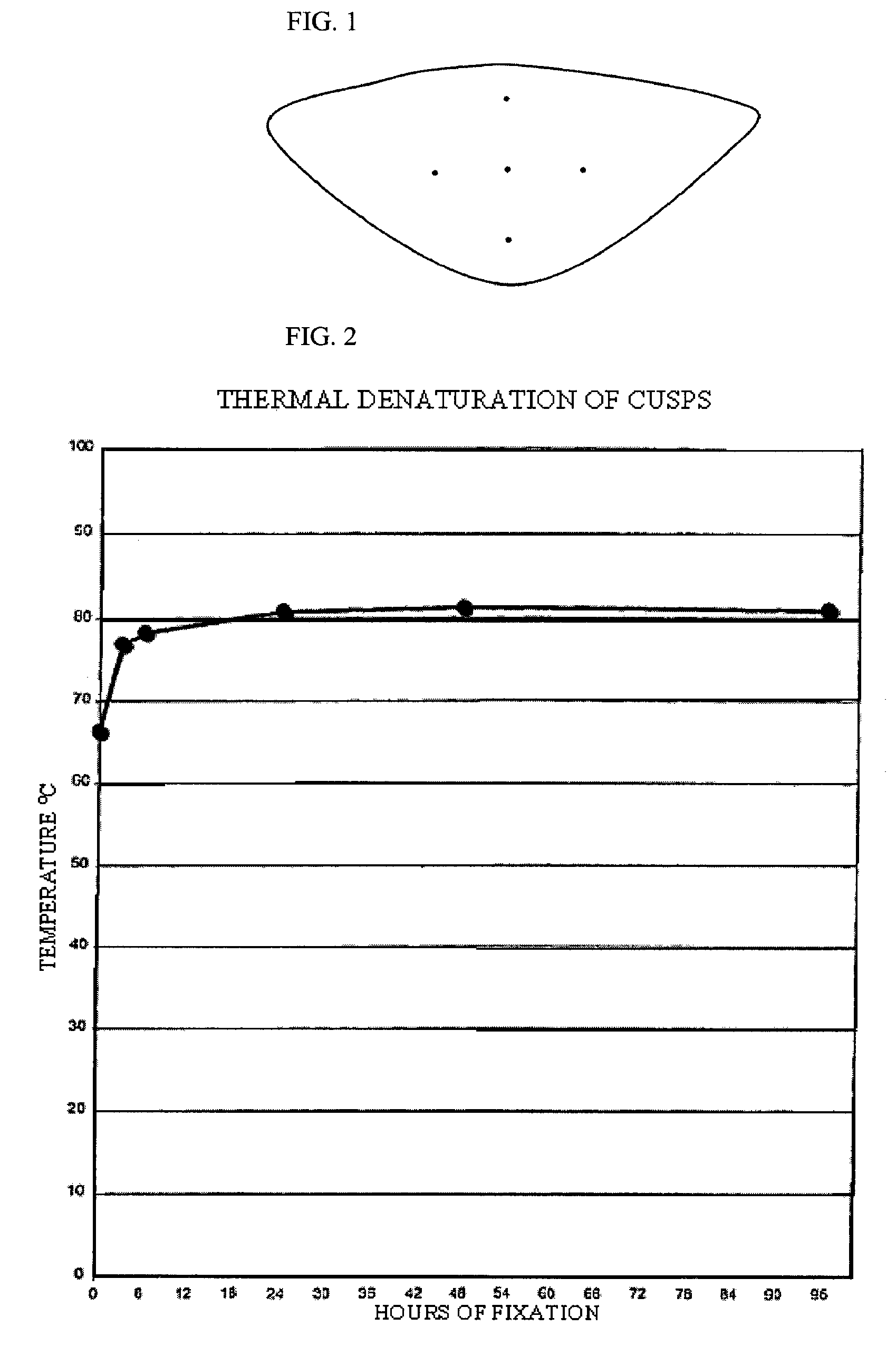 Variably crosslinked tissue