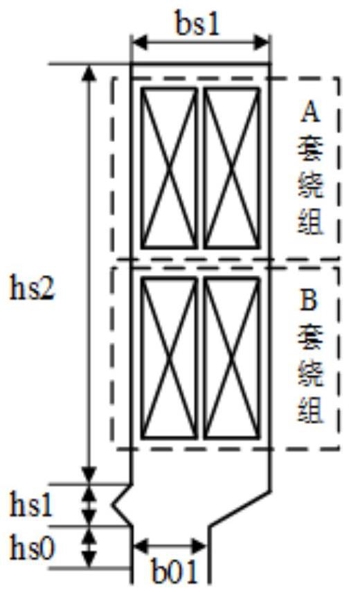 Stator winding connection line structure of wind driven generator