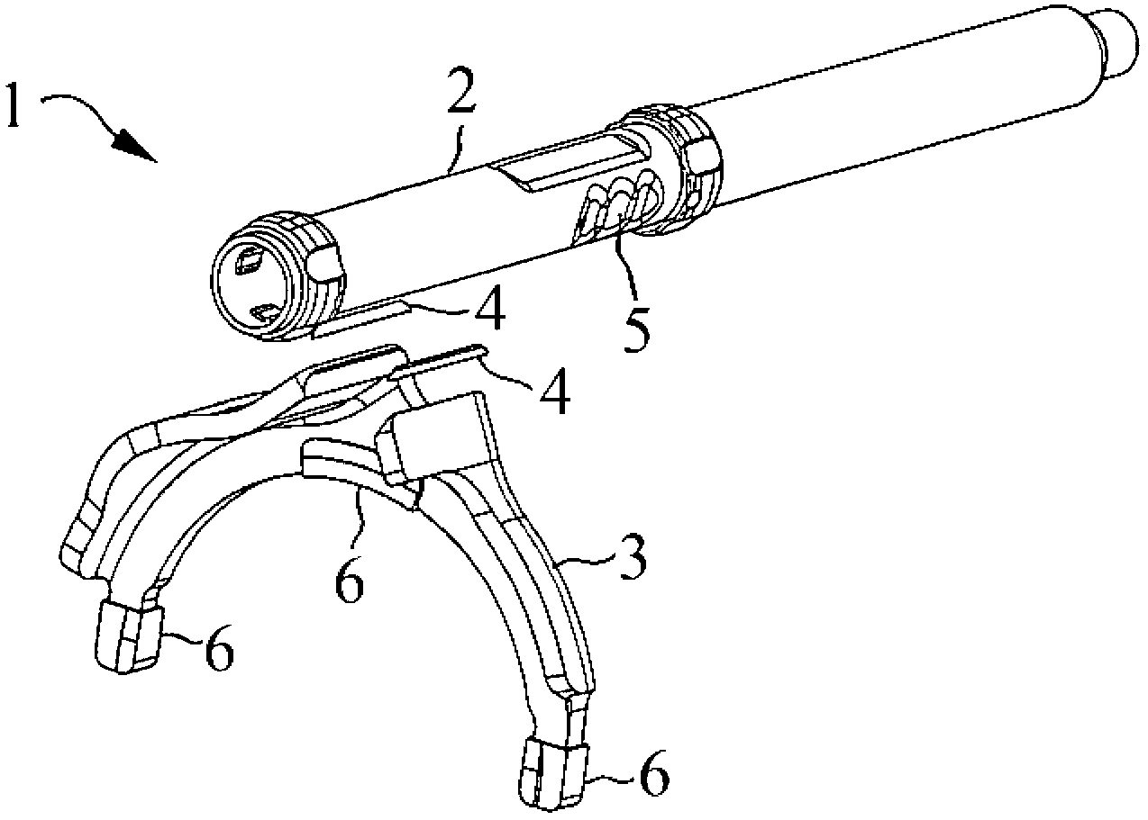 Welded gearshift linkage