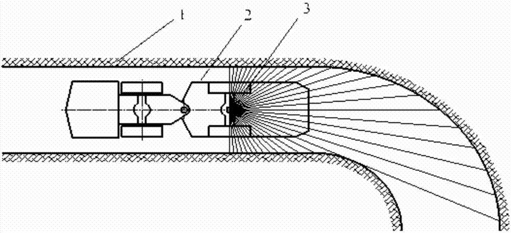 Method and device for fast obtaining course angle of trackless vehicle in underground roadway environment