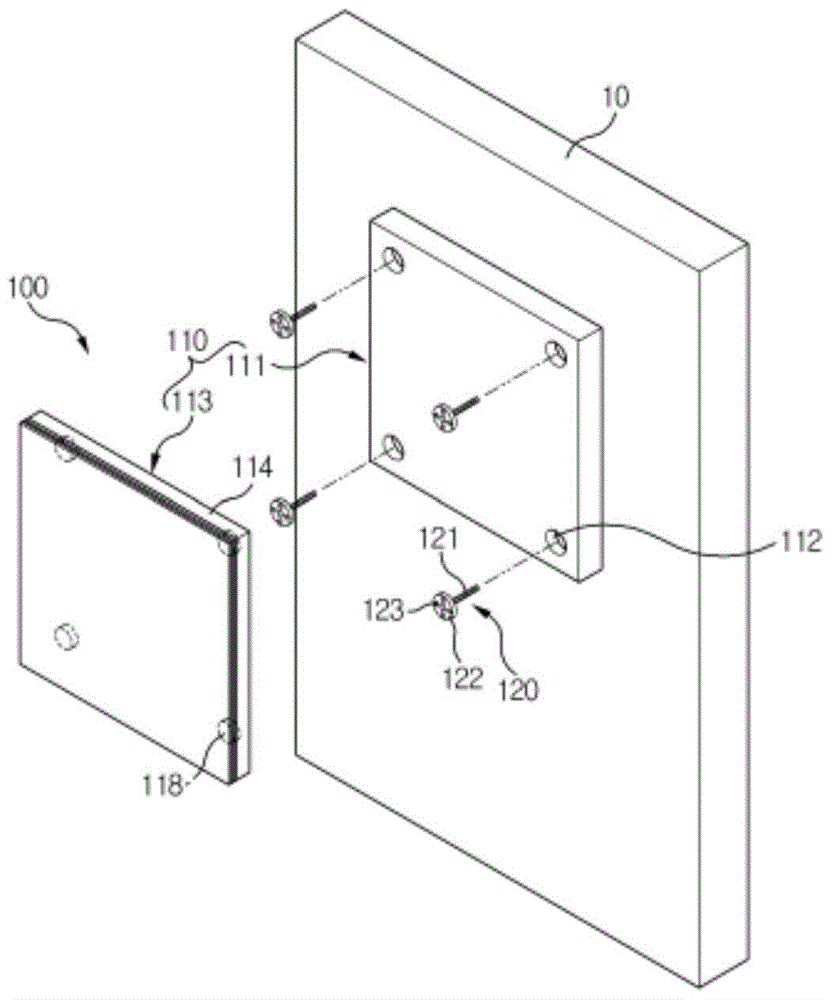 External heat insulation panel assembly and construction method for external heat insulation of buildings using the same