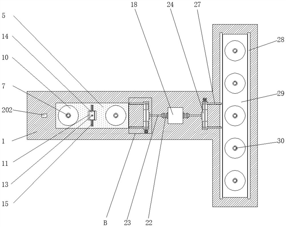 Winding device for textile thread processing