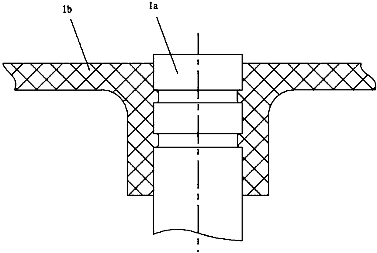 Sealing structure and forming method