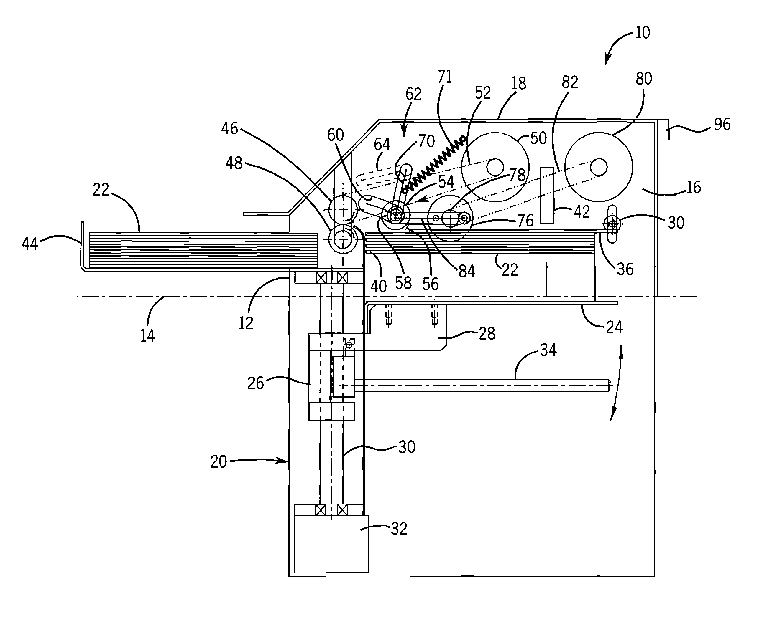 Automatic napkin dispenser