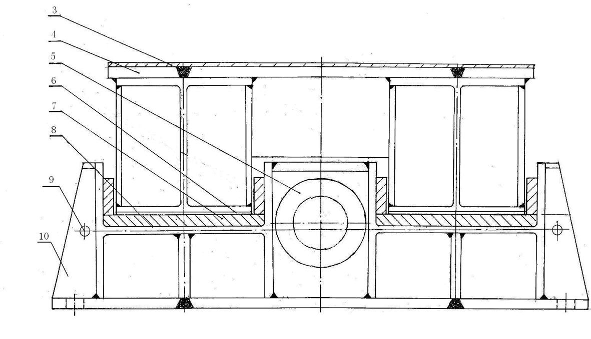 Erecting, pushing and sliding method of steel box beam