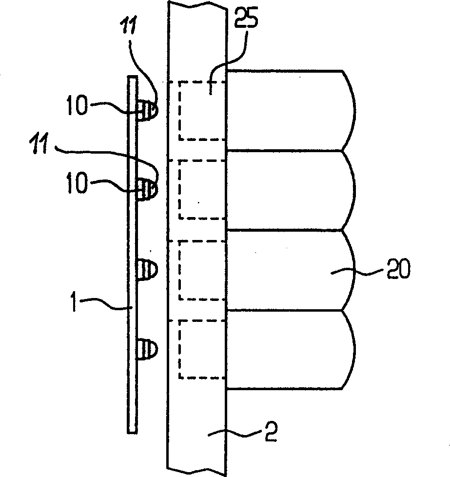 LED module for signaling devices