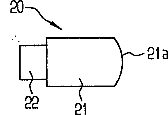 LED module for signaling devices