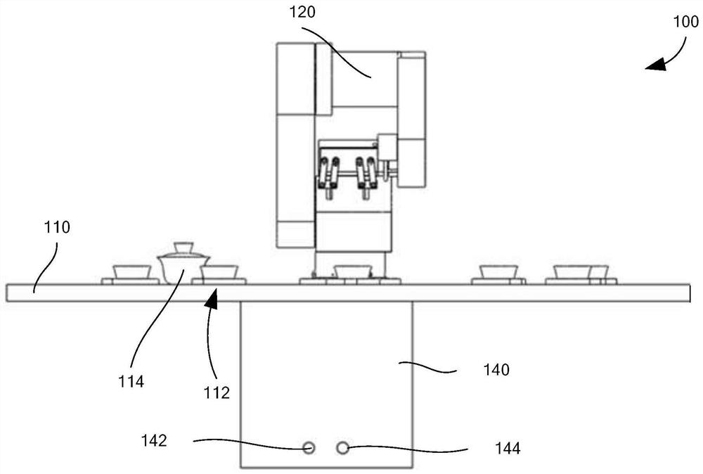 Tea making robot