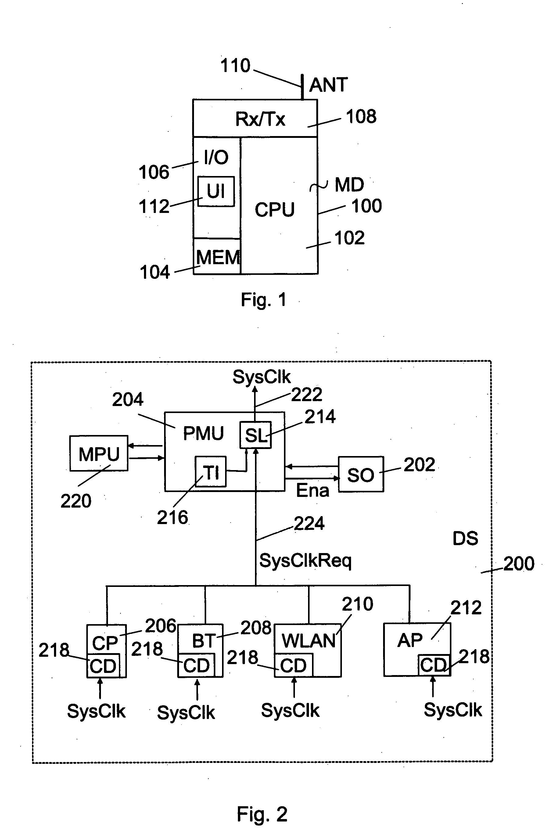 Digital system clock control