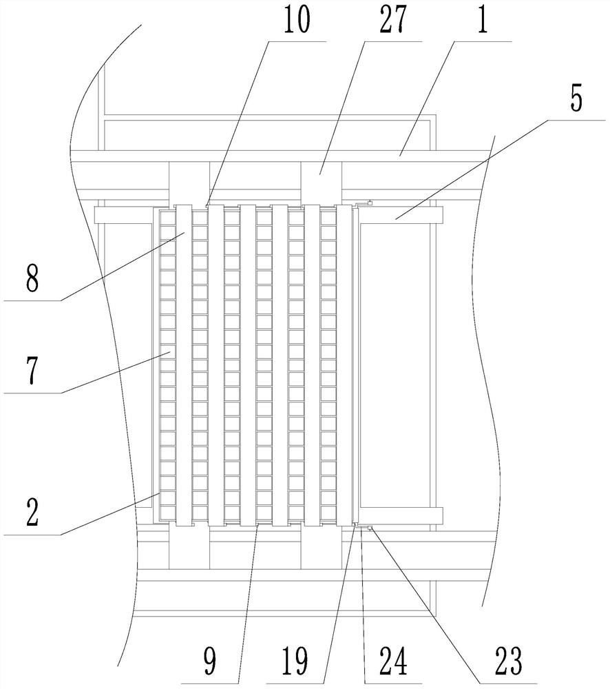 Octopus golden egg slicing process and mixing device used in the process