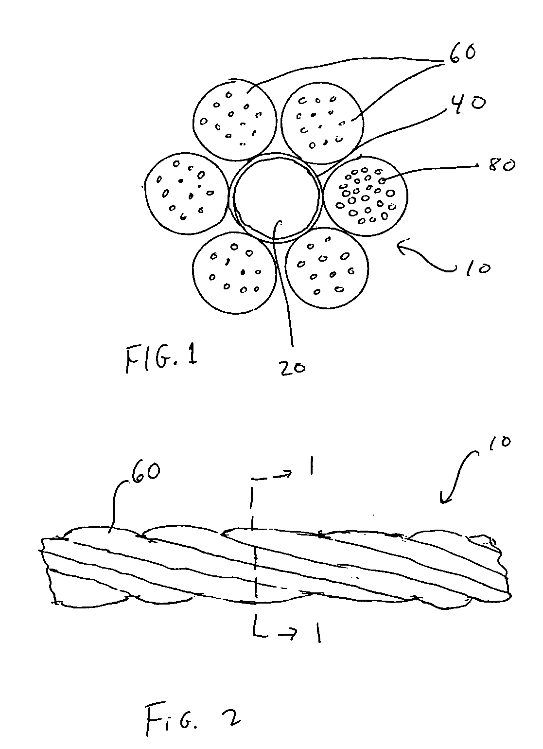 Cable element having repositionable pressure sensitive adhesive to couple buffer tubes to a central strength member