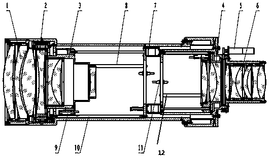 Digital cam continuous zooming system