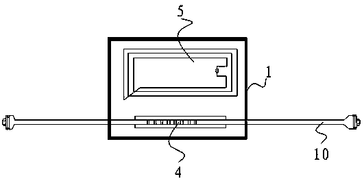 Method and auxiliary device for positioning fault point of optical cable