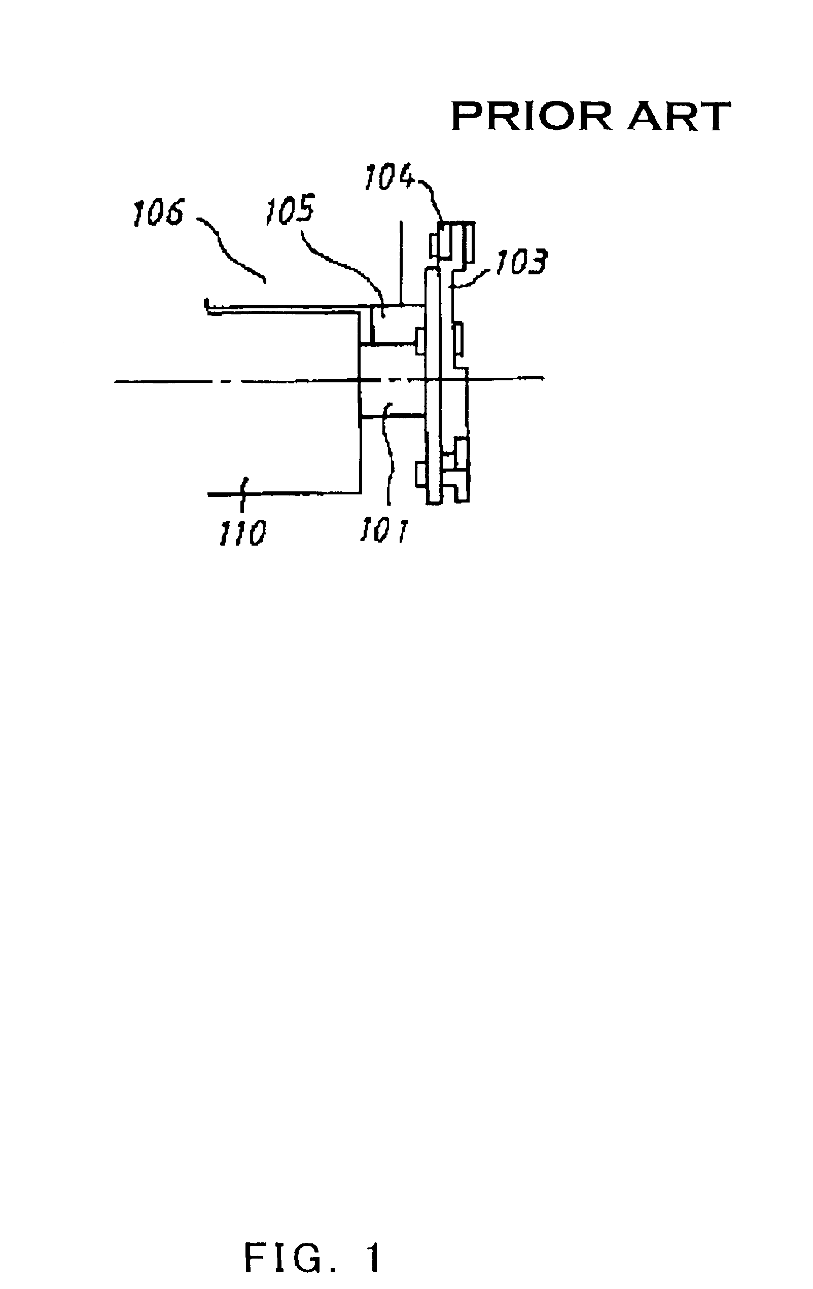 Decompression device of internal combustion engine