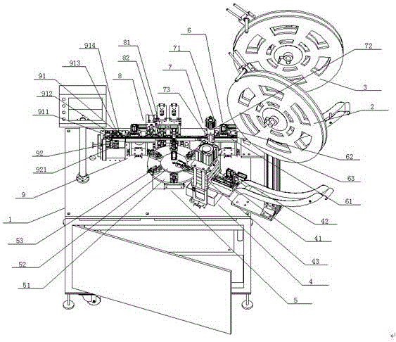 Universal USB connector assembly machine