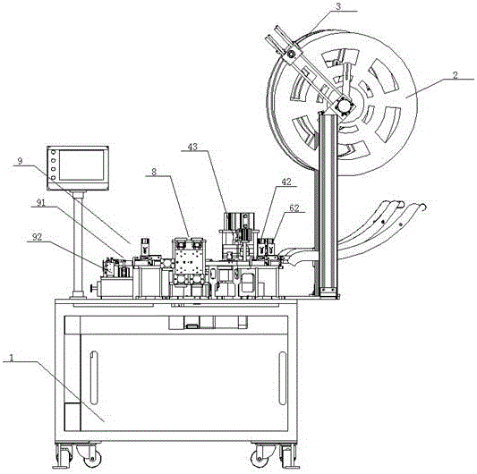 Universal USB connector assembly machine