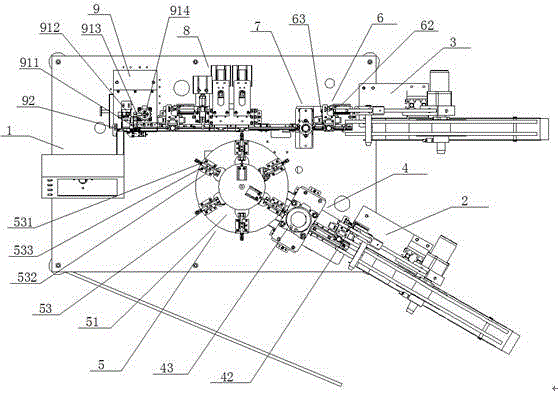 Universal USB connector assembly machine