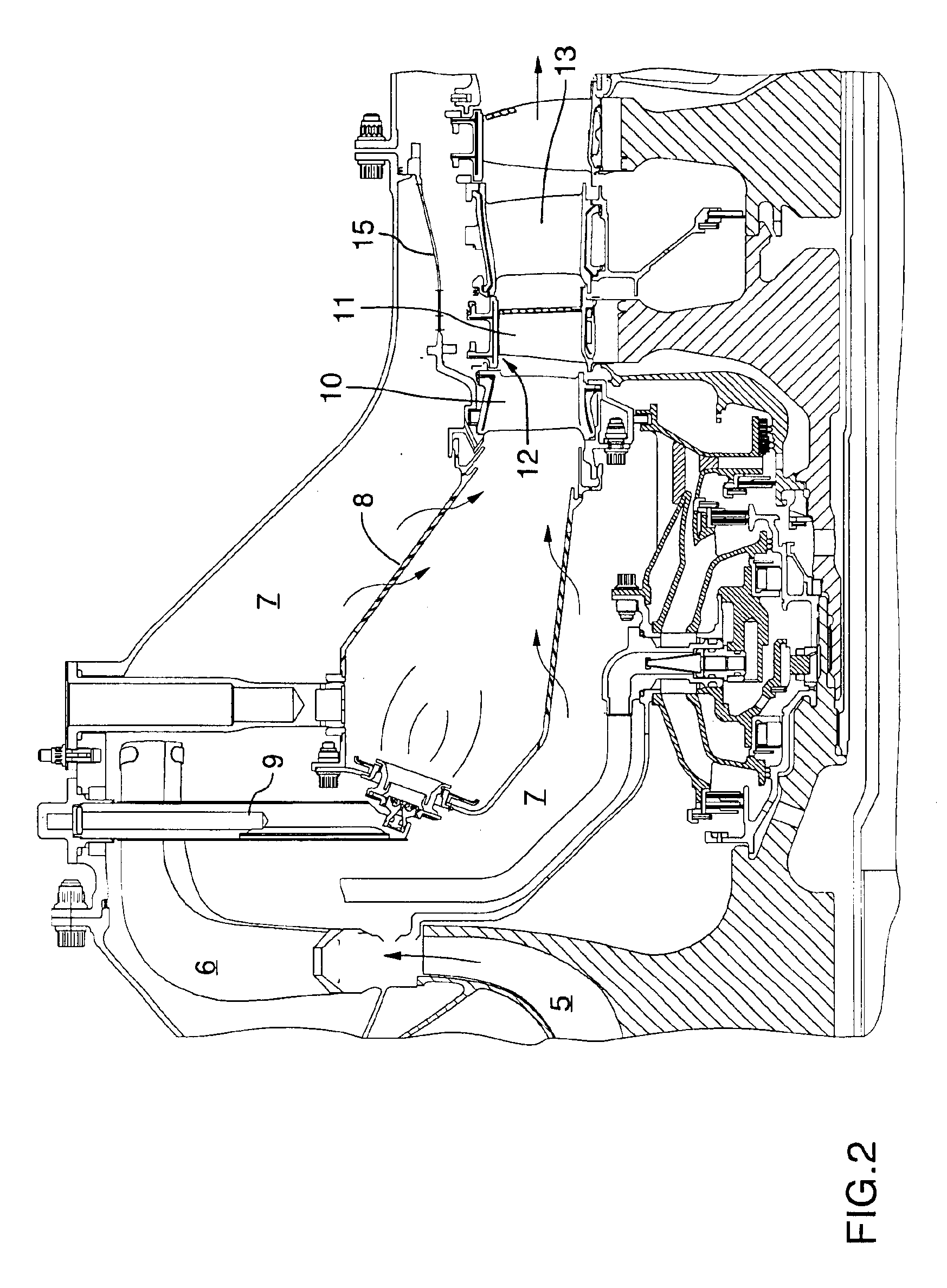 Turbine shroud segment apparatus for reusing cooling air