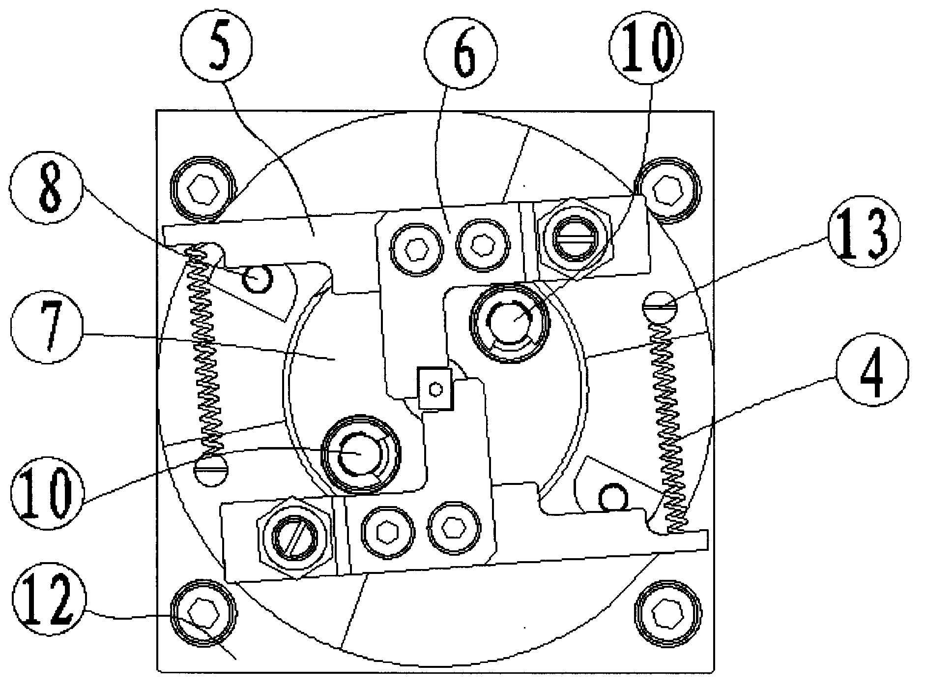 Component positioning method and device