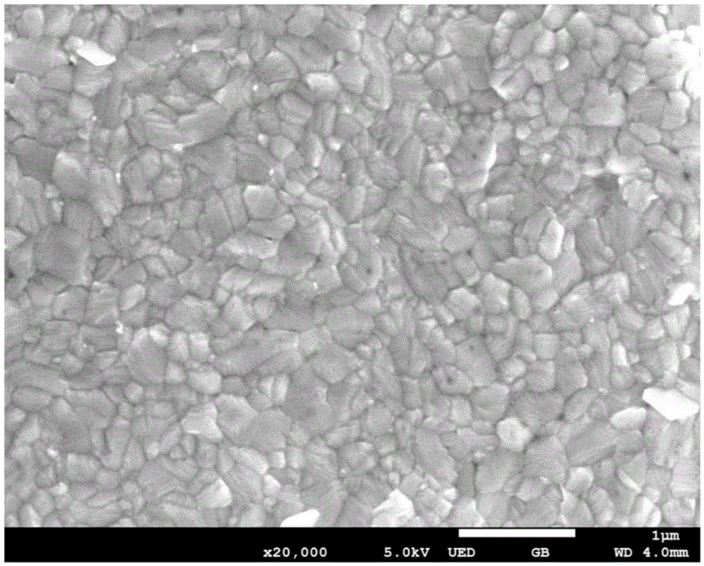 Method for preparing organic-inorganic hybrid perovskite material through gas-liquid or gas-solid two phase in-situ reaction