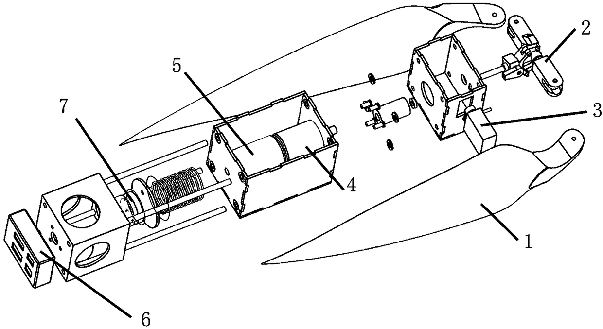 Automatic variable-pitch propeller device, control method thereof and aircraft