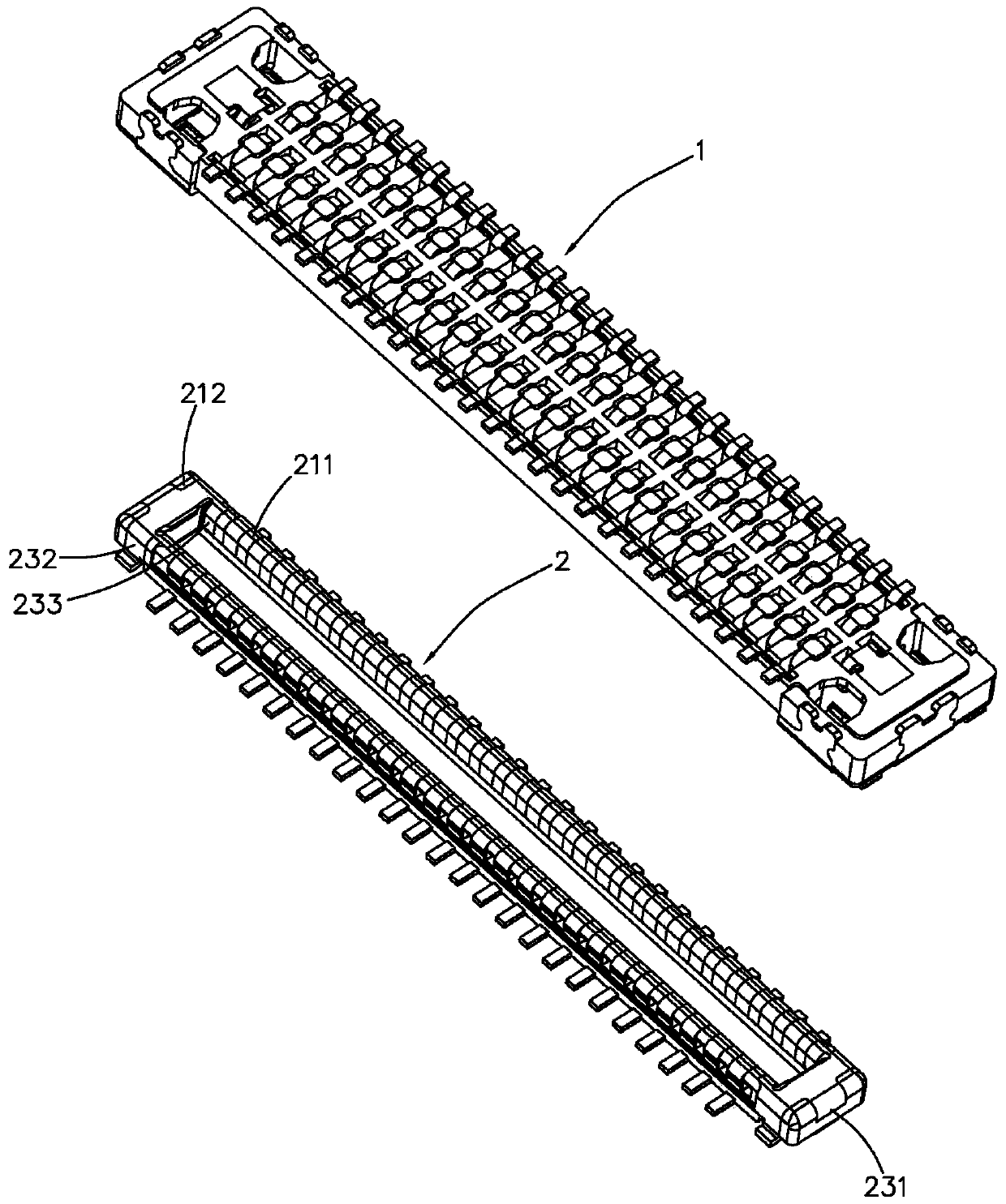 Board-to-board connector component