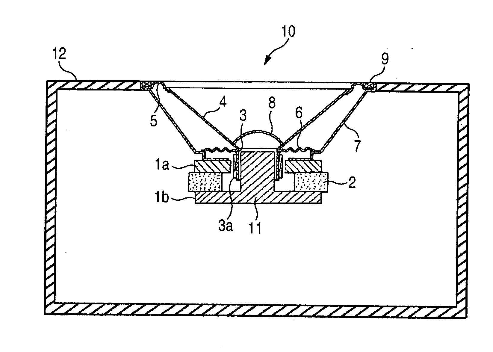 Speaker component, method of manufacturing the same and speaker apparatus including the same