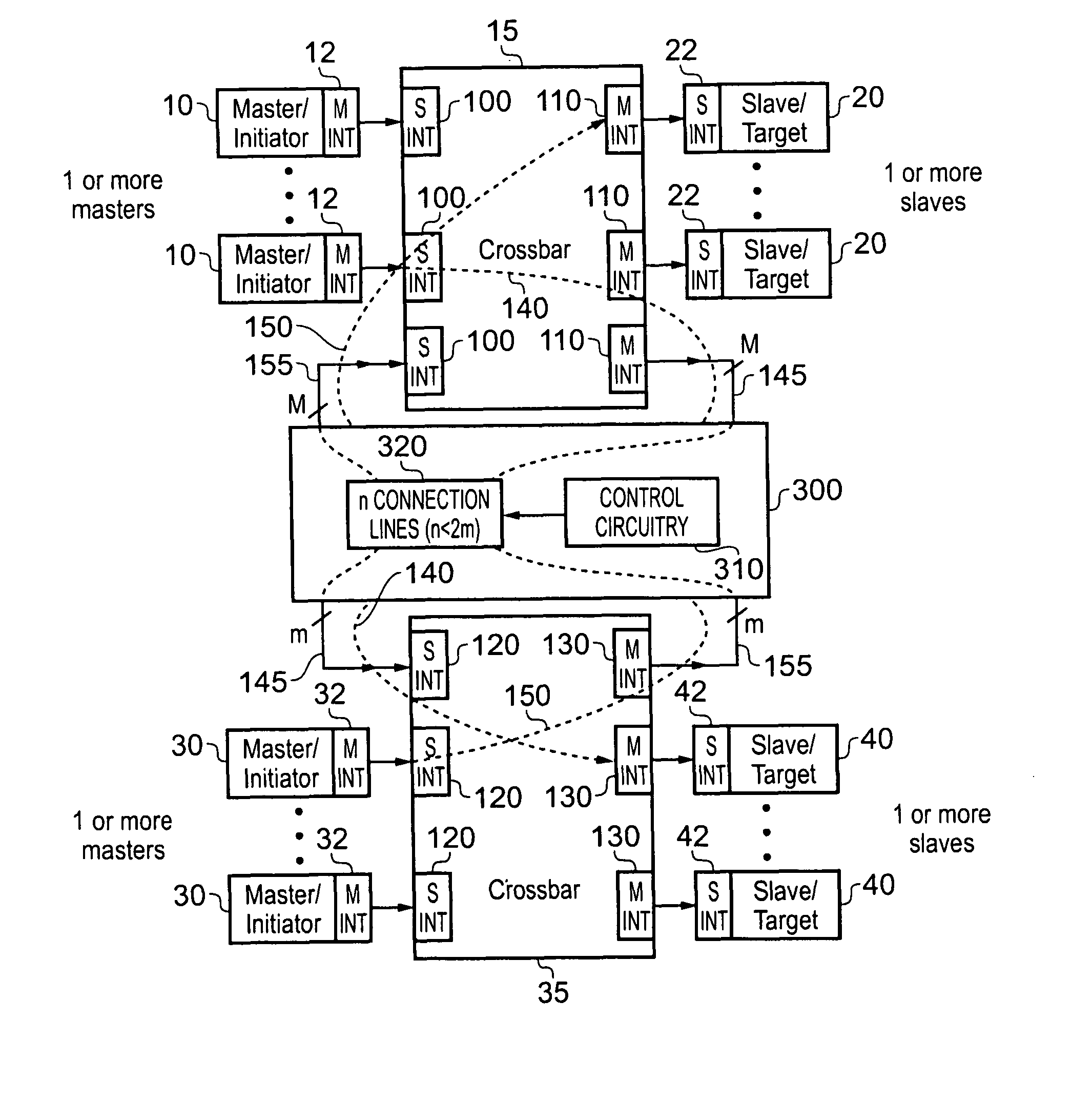 Communication infrastructure for a data processing apparatus and a method of operation of such a communication infrastructure