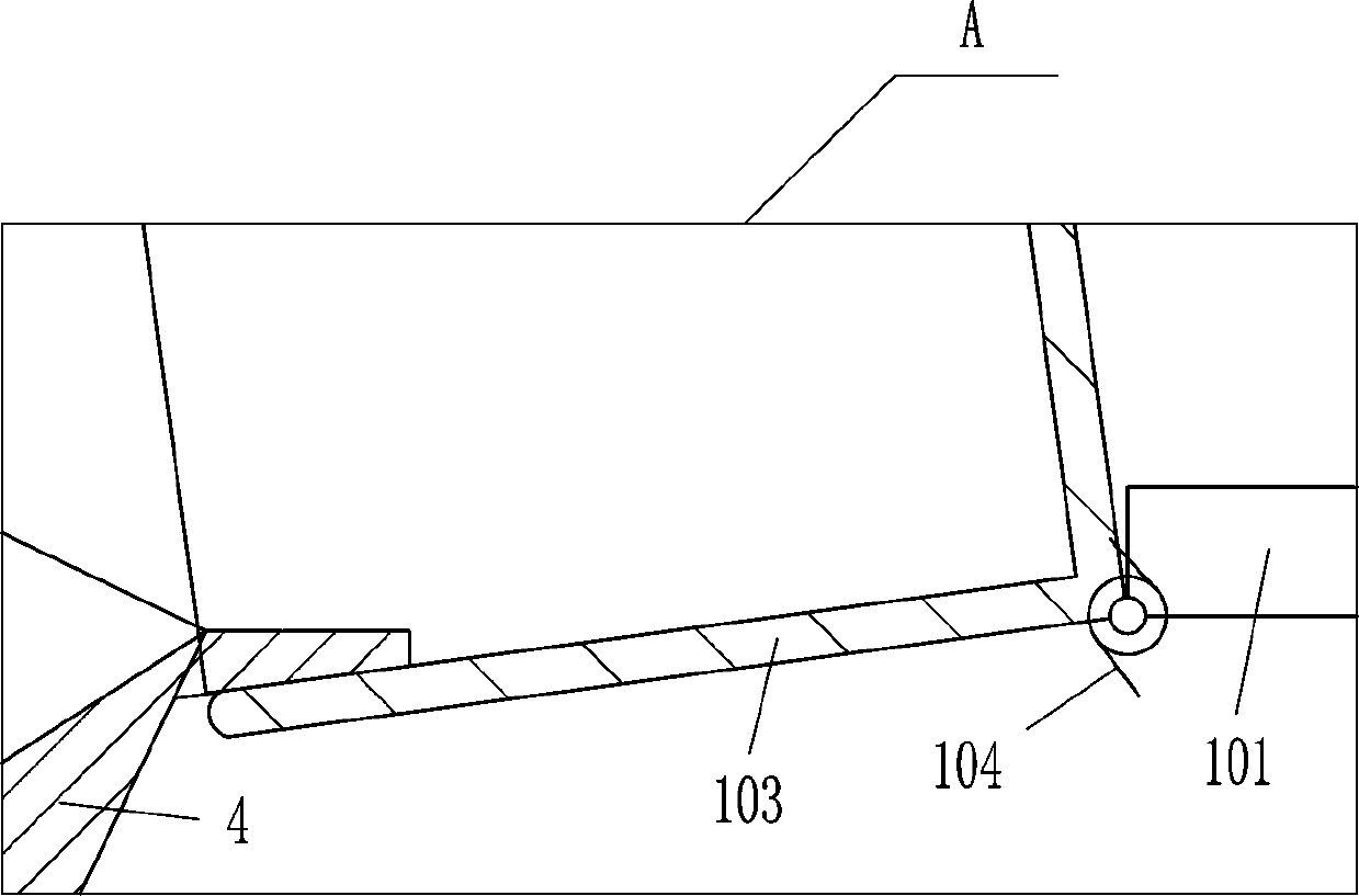 Bead conveying device for accessory processing and bead stringing