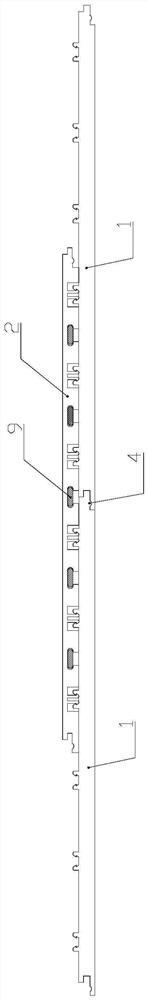 Heat-conducting profile floor