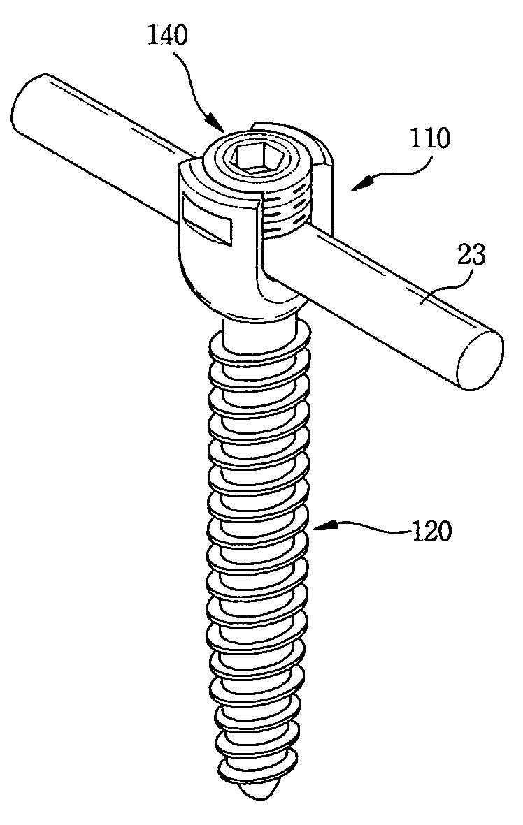 Device for vertebral stabilization