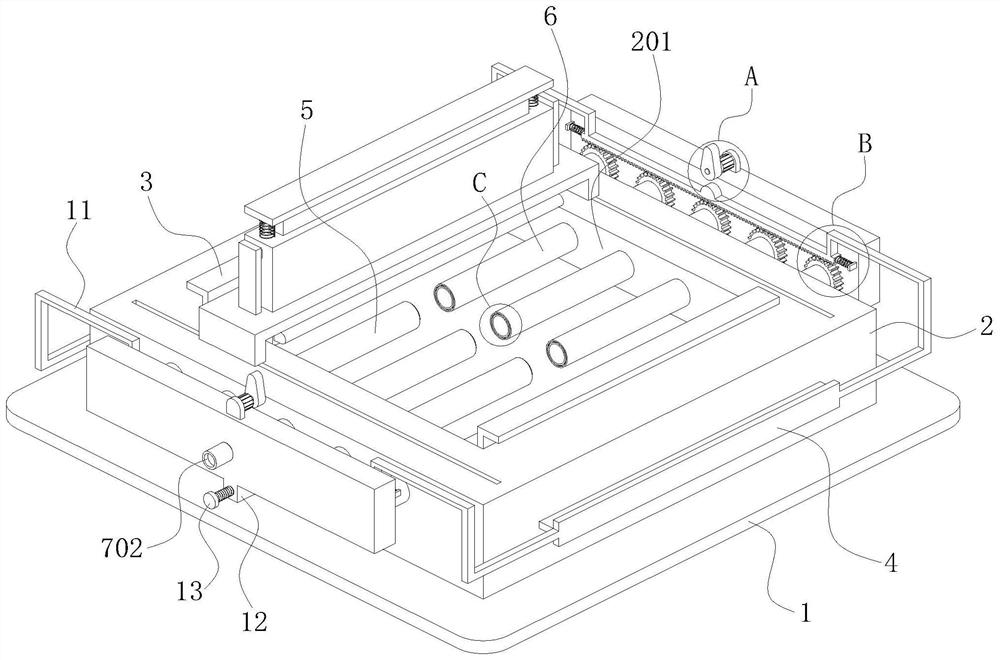 An automated molding machine for making cement prefabricated components