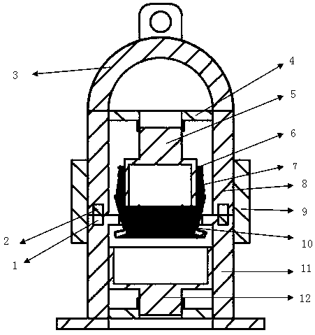 An automatic connection device for unmanned boat recovery and deployment