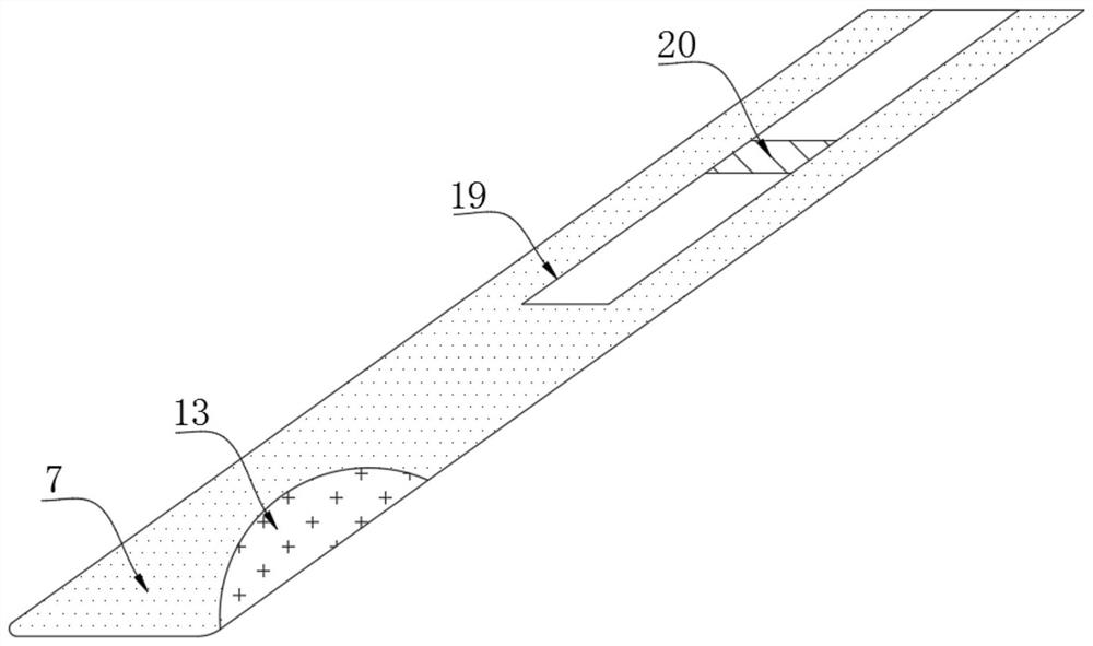 Dewatering anti-dazzling rearview mirror based on piezoelectric property