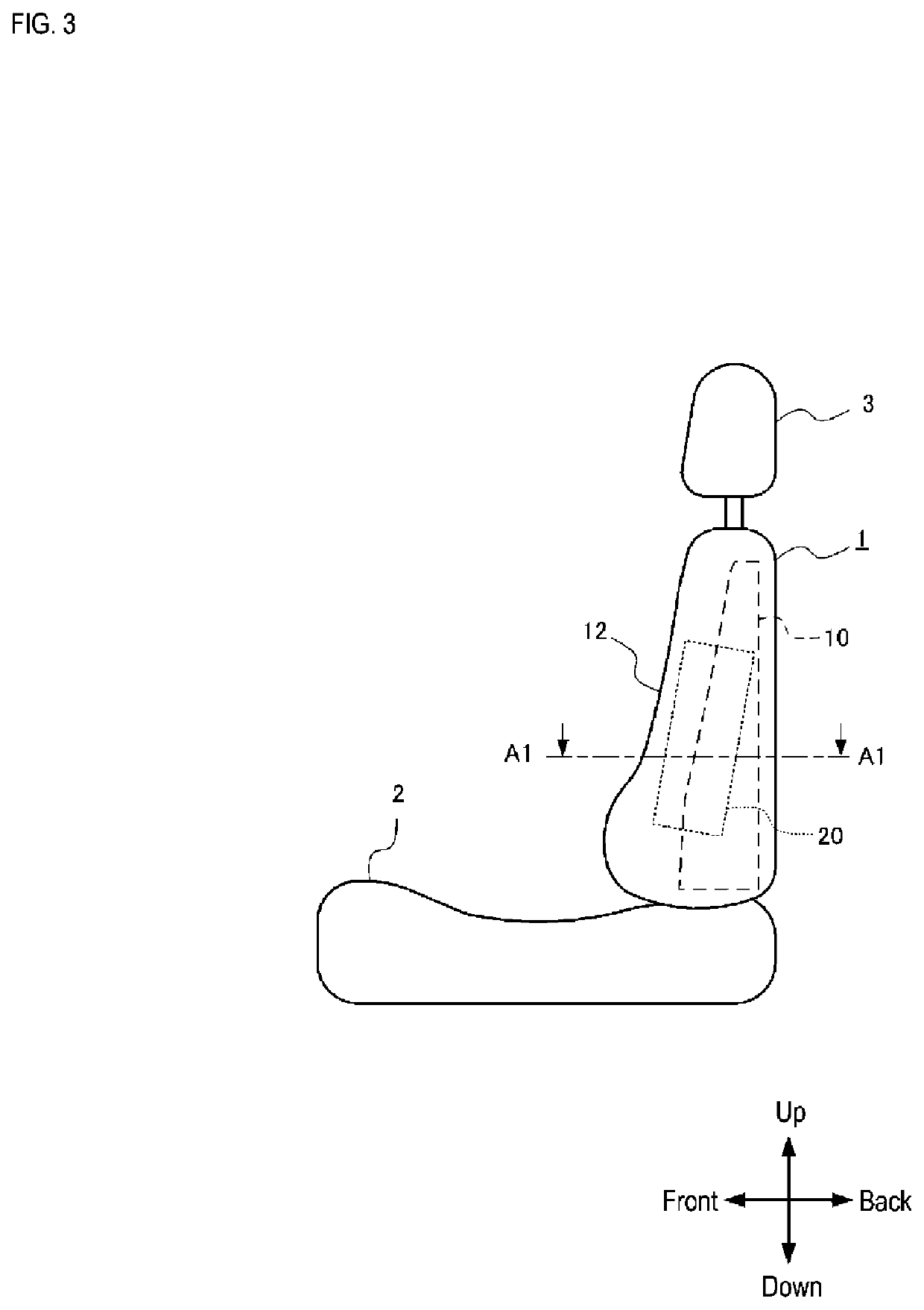 Side airbag device and method for manufacturing side airbag device