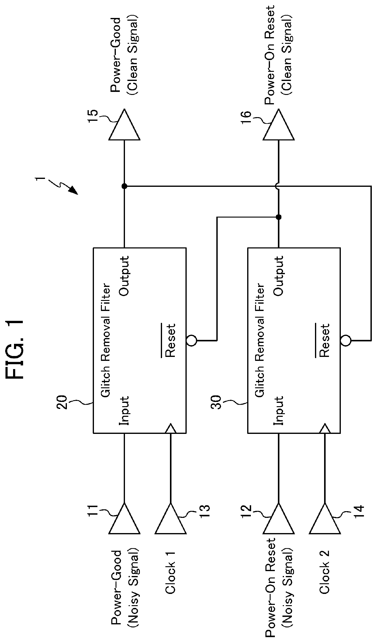 Glitch removal circuit and electronic device