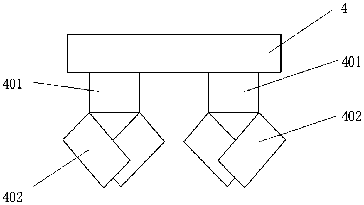 Automatic angle steel feeding, overturning, machining and discharging classification device