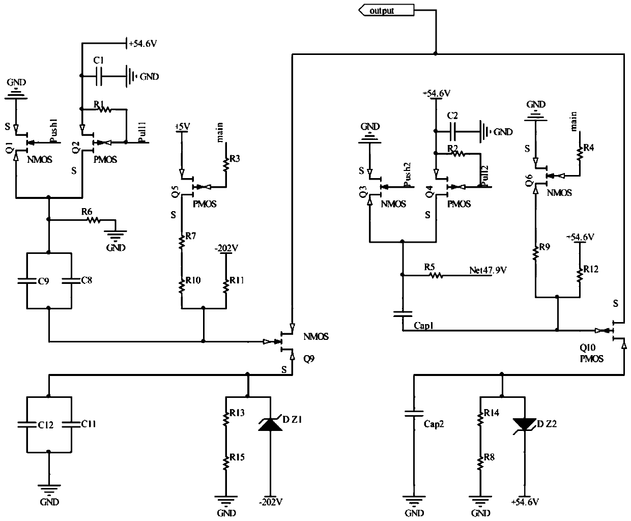 Continuously adjustable image intensifier shutter with wide time range