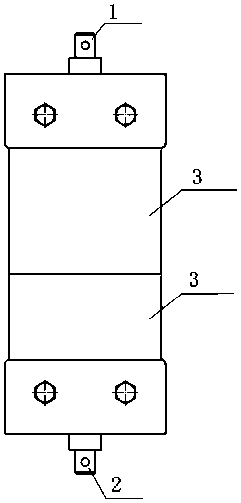 Method for testing lap joint fracture resistance of bamboo skin rolls