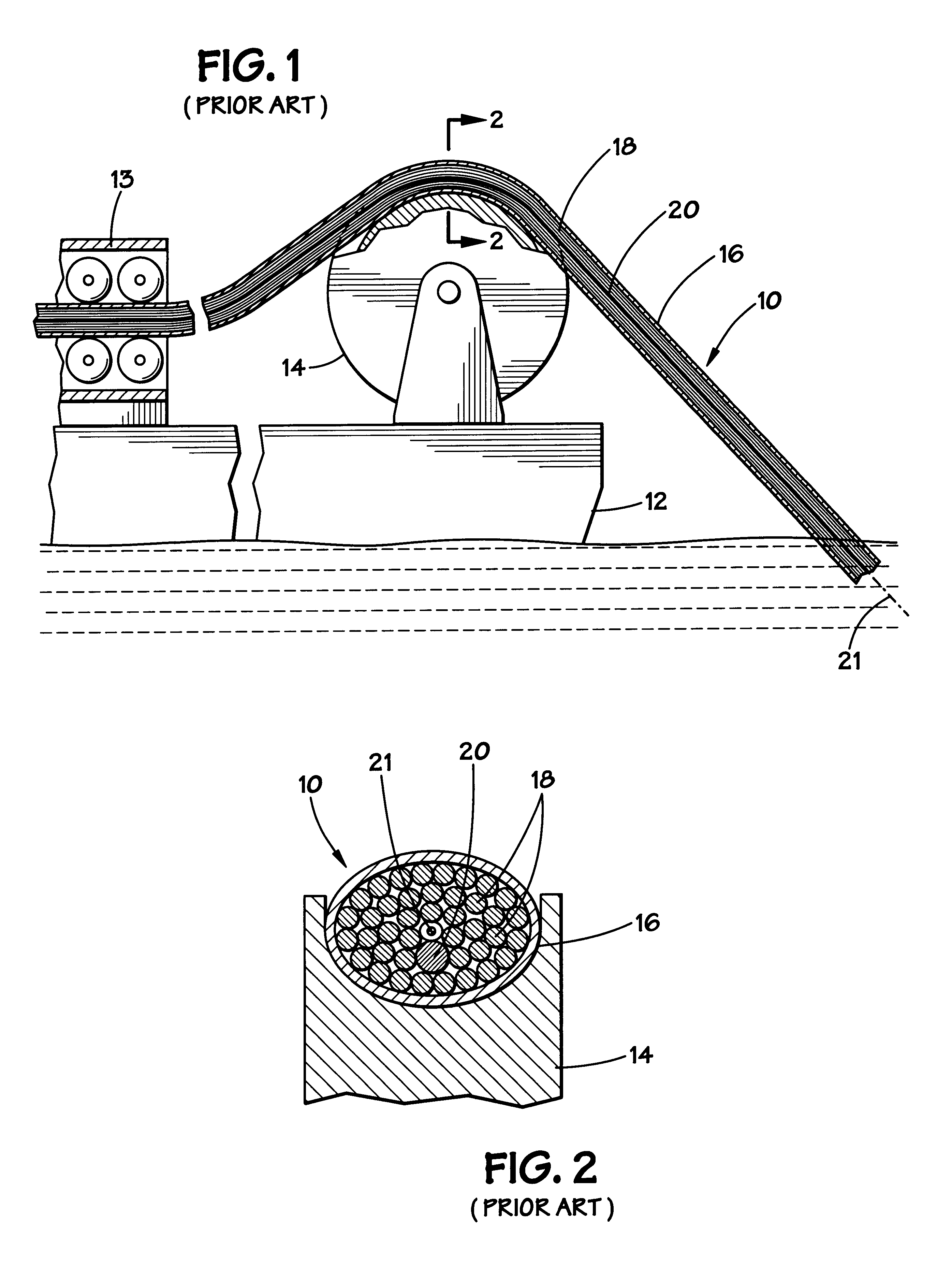 Variable buoyancy cable