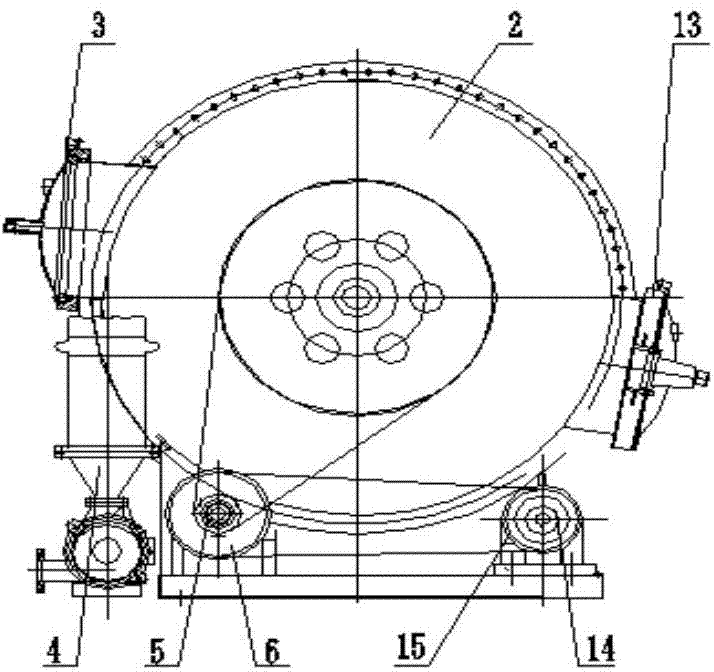 Novel drum type scouting machine