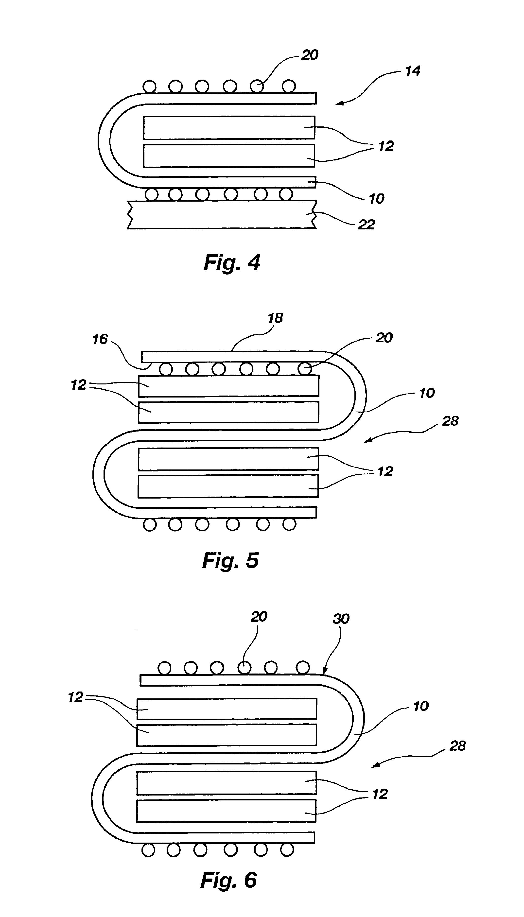 Folded interposer