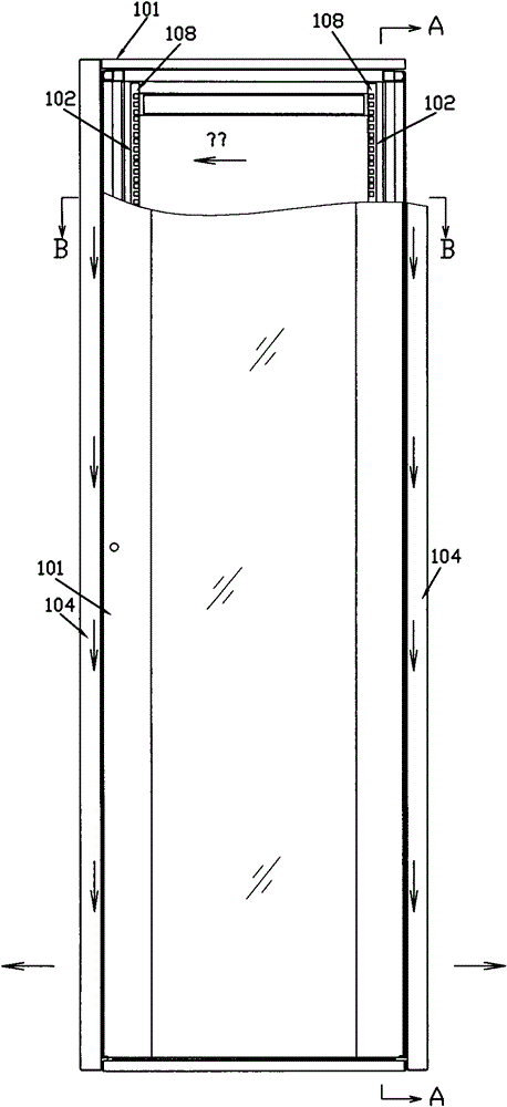 Thermostatic silent cabinet