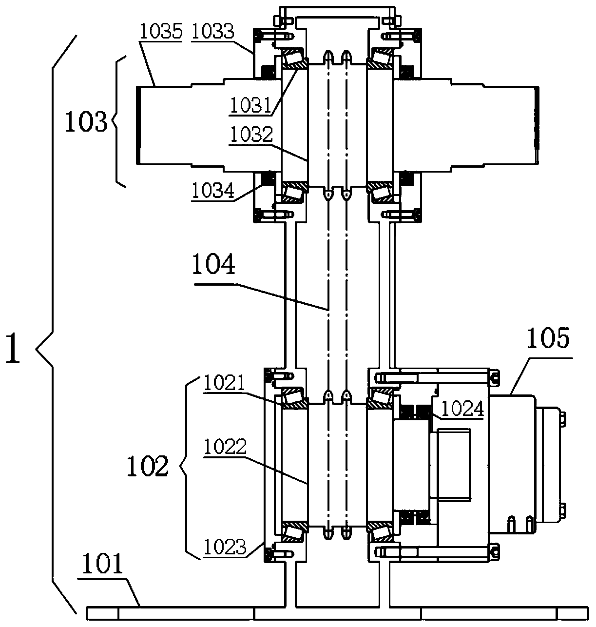 Novel milling and excavating machine