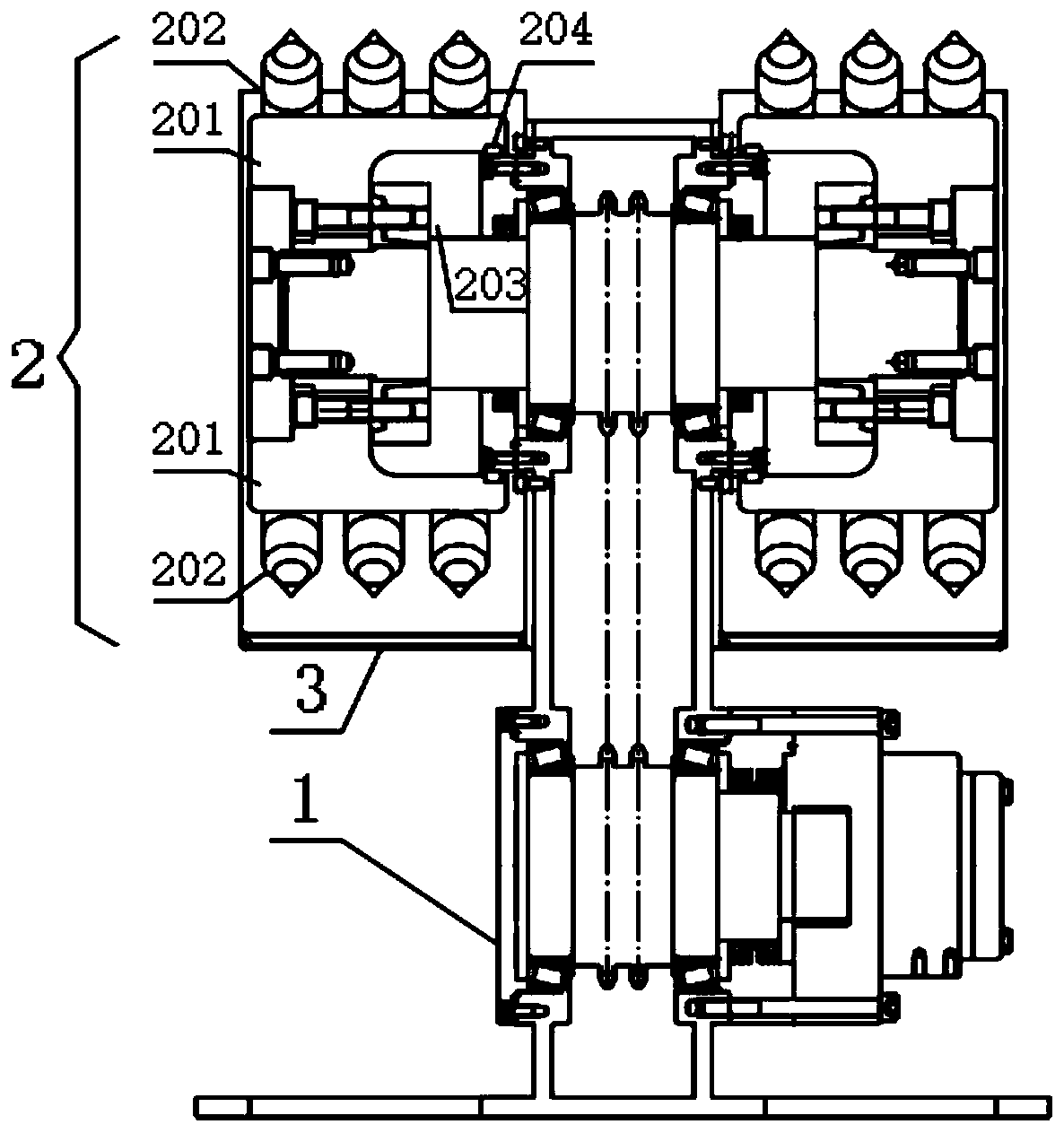 Novel milling and excavating machine